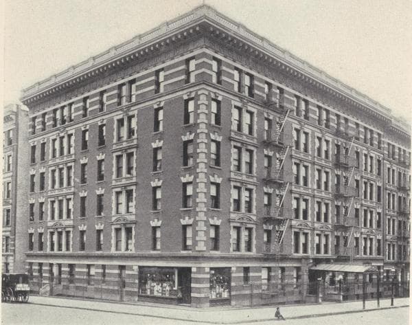 Manhattan Court, southeast corner Manhattan Avenue and One hundred and first Street., 1908