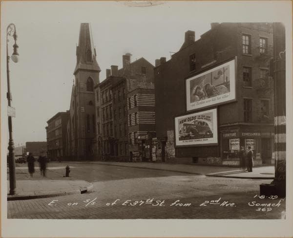 Manhattan: 37th Street (East) - 2nd Avenue, 1939