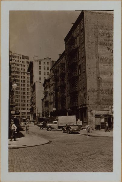 Manhattan: Leonard Street - Broadway (West), 1939