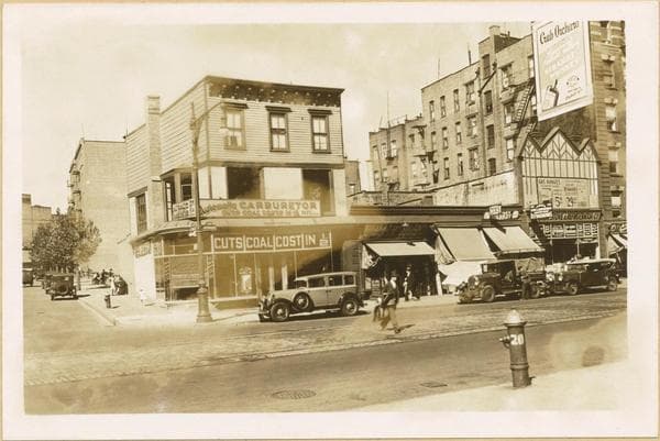 Manhattan: Amsterdam Avenue - 166th Street, 1934