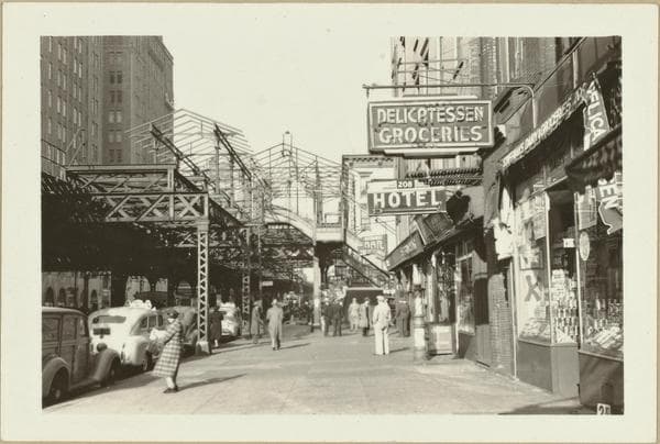 Manhattan: 23rd Street - 9th Avenue, 1940