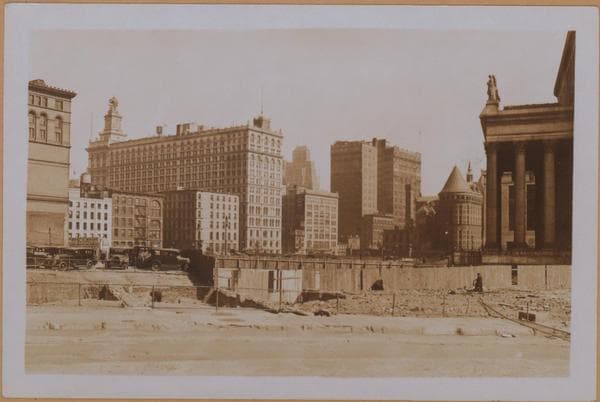 Manhattan: City Hall Place - Duane Street, 1932