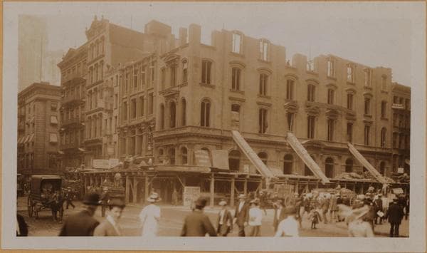 Manhattan: Broadway - Park Place, 1910