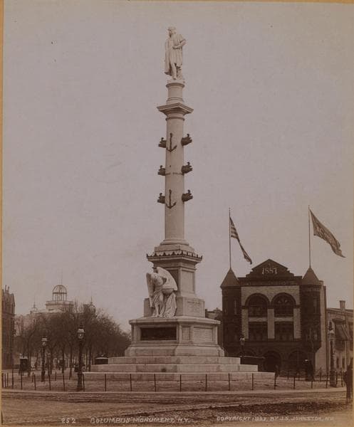 Manhattan: Columbus Circle - Broadway - 8th Avenue., 1893–1933