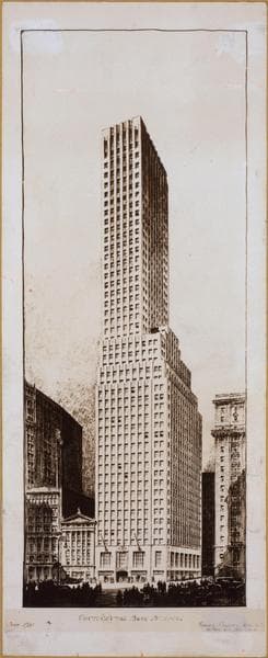 Manhattan: Broad Street - Exchange Place, 1931