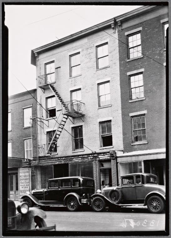 Vacant tenements: 55 Canal St. Orchard St, Manhattan, 1934