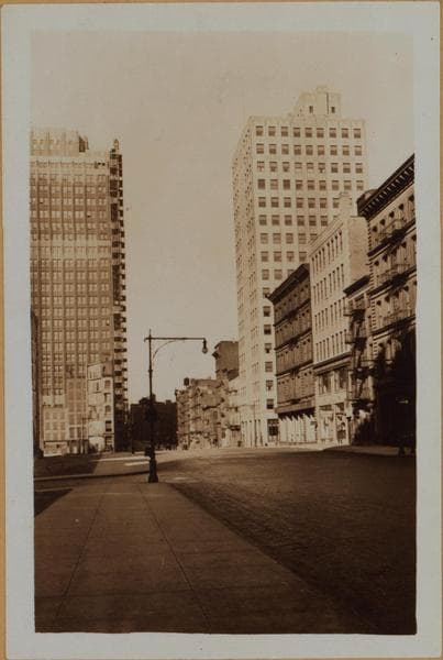 Manhattan: Church Street - Leonard Street, 1932