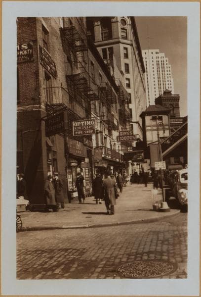 Manhattan: Battery Park - Washington Street, 1940