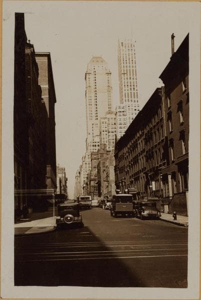 Manhattan: 39th Street - Lexington Avenue, 1933