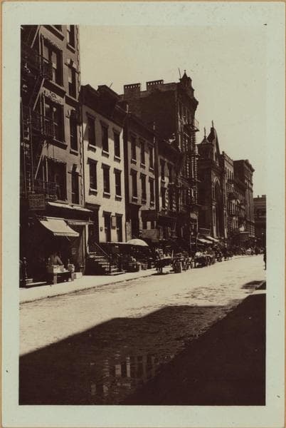 Manhattan: Pitt Street - Delancey Street, 1939