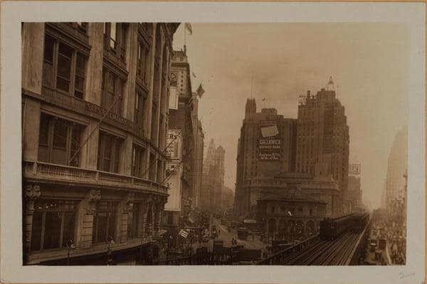 Manhattan: 6th Avenue - 33rd Street, 1928