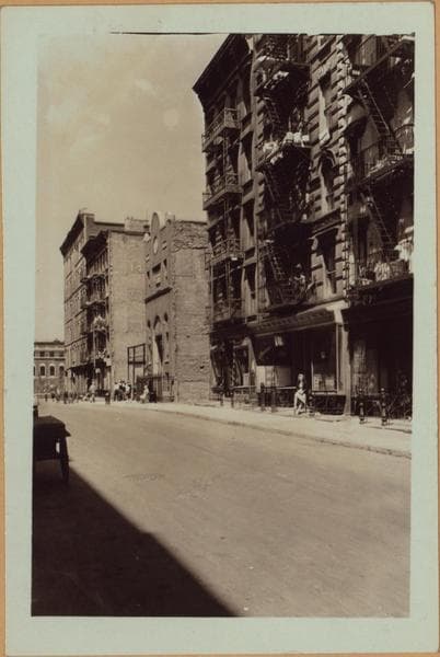 Manhattan: Willett Street - Rivington Street, 1938