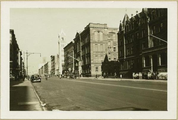 Manhattan: Amsterdam Avenue - 103rd Street (West), 1937