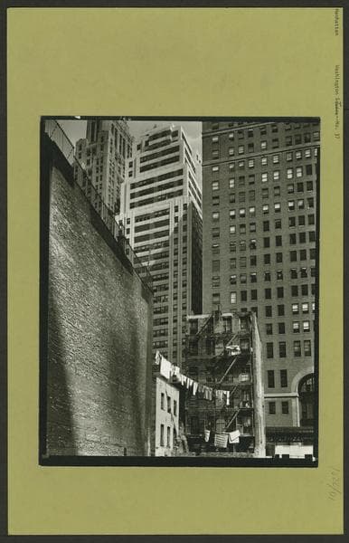 Manhattan: Washington Street., 1936