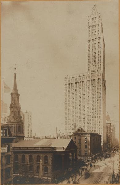 Manhattan: Broadway - Fulton Street, 1913