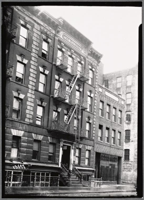 The Waldorf apartment house: 41-43 Watkins St-Glenmore Av, Brooklyn, 1934