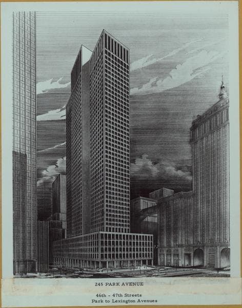 Manhattan: Park Avenue - 46th Street, 1968