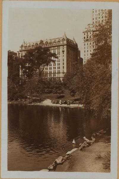 Manhattan: Central Park - The Lake., 1933