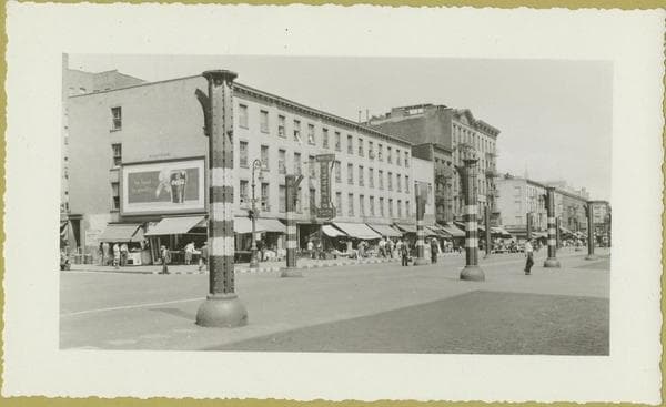 First Avenue - 12th Street looking north, 1942-08-24