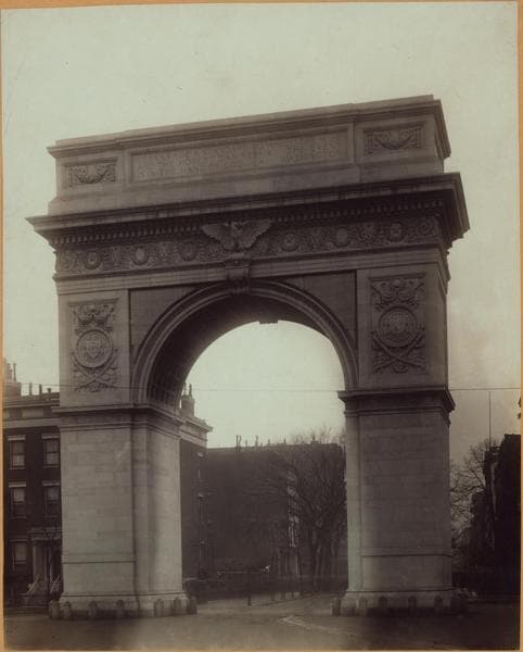Manhattan: Washington Square - 5th Avenue, 1895