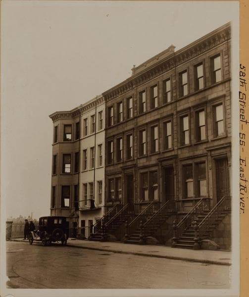 Manhattan: 58th Street - Sutton Place, 1922
