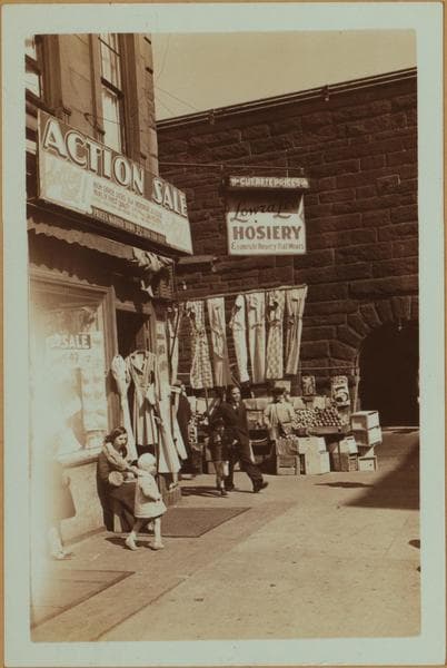 Occupations - Peddlers - Clothing - Dresses., 1934