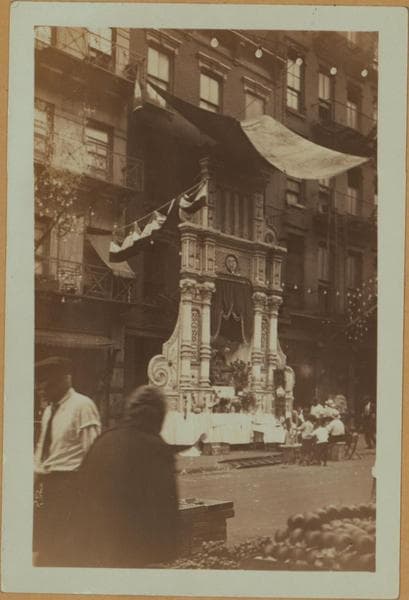 Feast of Santa Fortunata., 1929