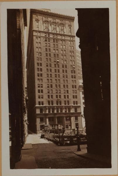 Manhattan: Broad Street - Exchange Place, 1931