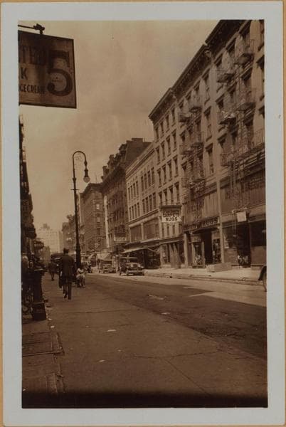 Manhattan: Essex Street - Rivington Street, 1929