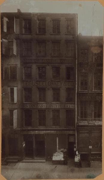 Manhattan: William Street - John Street, 1912