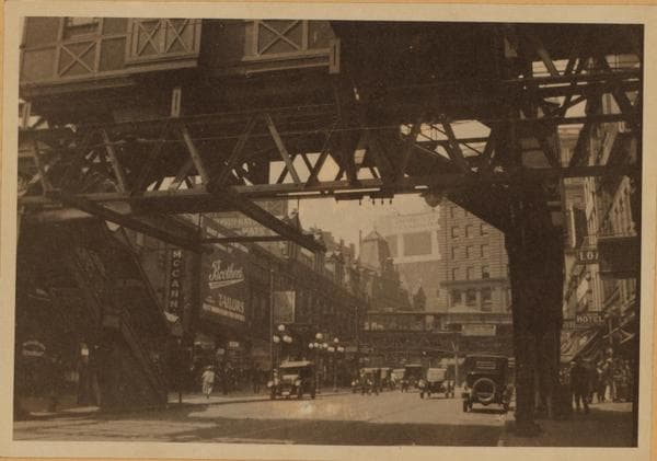 Brooklyn: Myrtle Avenue - Adams Street, 1923