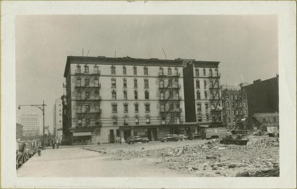 26th Street (West) - Tenth Avenue - 25th Street, looking north, 1941-08-29