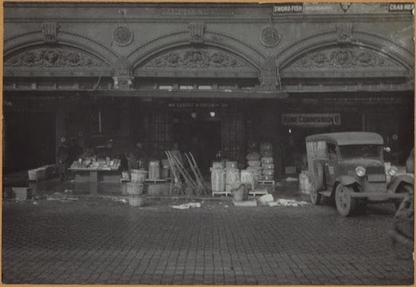 Manhattan: South Street - Fulton Street, 1936