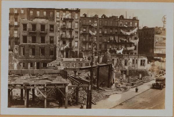 Manhattan: Forsyth Street - Division Street, 1930