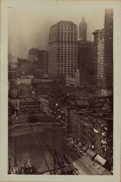 Manhattan: Washington Street - Battery Place, 1929