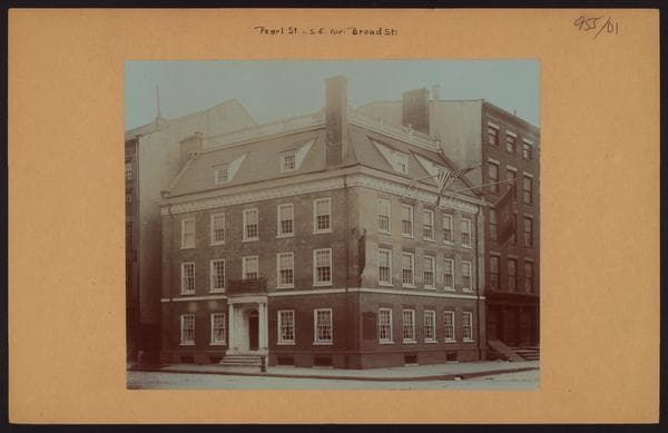 Manhattan: Pearl Street - Broad Street