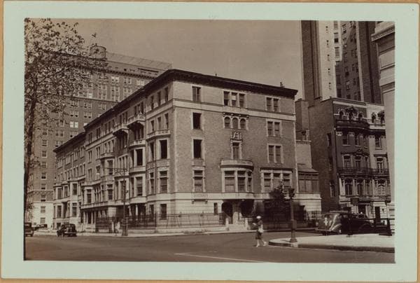Manhattan: Riverside Drive - 86th Street, 1938
