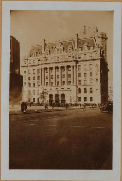Manhattan: Chambers Street - Centre Street, 1933–1936