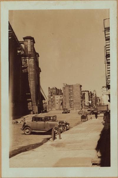 Manhattan: Pike Slip - Water Street, 1937