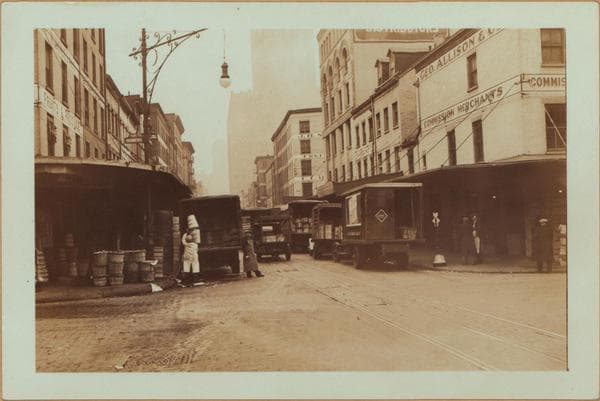 Manhattan: Washington Street - Reade Street, 1936