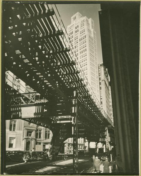 Manhattan: Hanover Square - Pearl Street, 1936