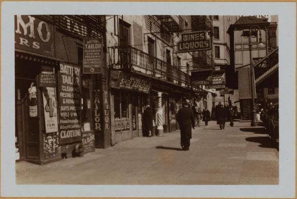 Manhattan: Battery Park - Washington Street, 1940