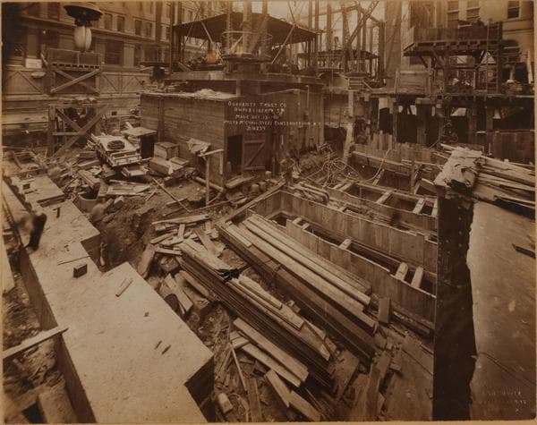 Manhattan: Broadway - Thames Street, 1895