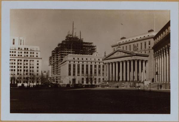 Manhattan: Centre Street - Reade Street, 1932–1940