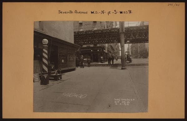 Manhattan: 7th Avenue - 53rd Street, 1915