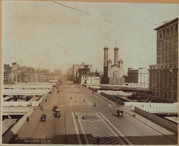 Manhattan: Park Avenue - 46th Street, 1913
