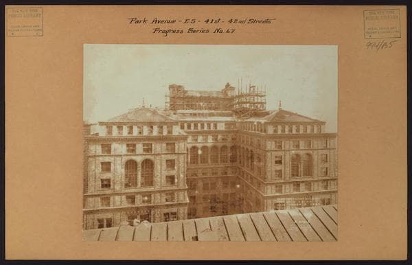 Manhattan: Park Avenue - 41st Street, 1923