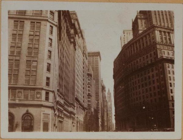 Manhattan: Broadway - Battery Place, 1929