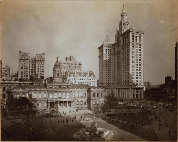Manhattan: City Hall Park., 1936