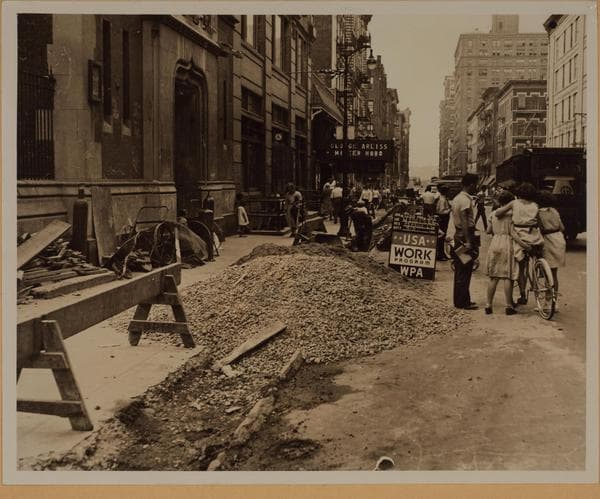 Manhattan: 102nd Street (West) - Amsterdam Avenue, 1936